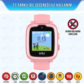 Wiky Watch 4 Plus Pembe Akıllı Çocuk Saati thumbnail 2