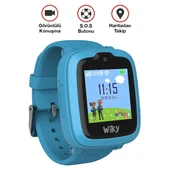 Wiky Watch 4 Plus Mavi Akıllı Çocuk Saati thumbnail 1