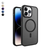 FitCase iPhone 16 Pro Max Kılıf Soft Mat Magsafe Kapak thumbnail 1