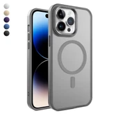 FitCase iPhone 16 Pro Kılıf Soft Mat Magsafe Kapak thumbnail 1