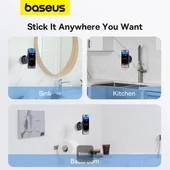Baseus MagPro MagSafe Foldable Telefon Tutucu-Siyah thumbnail 4