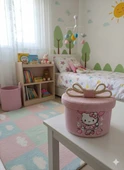 Hello Kitty Çocuk Odası Organizer Sepeti thumbnail 2
