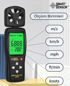 Smart Sensor AS 806 Rüzgar Hızı Ölçer thumbnail 5