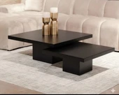 Most Marmoris  Siyah %100 Mdf Orta Sehpa Set (EVİNİZE TESLİM) thumbnail 6