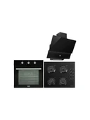 LUXELL SİYAH ANKASTRE SET (A6-SF2 MT+OC88+DA88) thumbnail 1