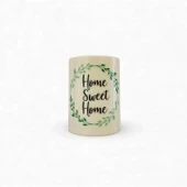 Home Sweet Home Led Işıklı Mum thumbnail 7
