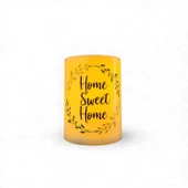 Home Sweet Home Led Işıklı Mum thumbnail 1