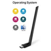 TP-Link Archer T2U Plus 600 Mbps Kablosuz Ağ Adaptörü thumbnail 3
