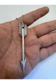 Ok Figürlü Kolye – 60 cm Zincirli thumbnail 2