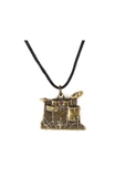 Unisex Bronz Bateri Kolye Model thumbnail 1
