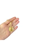 Damla Gold Tuğra Gelin Kolye thumbnail 2
