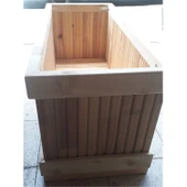 Ahşap Saksı ; Begonya 100X45x55 thumbnail 3
