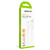 Apricot APC-A120M Micro USB 1m 2.4A Şarj + Data Kablosu thumbnail 2