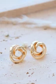 Kadın Gold Loop Küpe thumbnail 4