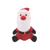 M-Pets Christmas Snack Attack St. Nick Köpek Oyuncağı thumbnail 2