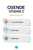 Osende Vitamin C 60 Kapsül thumbnail 3
