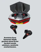 Kablosuz Bluetooth Gaming Kulaklık Led Işıklı thumbnail 3