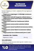 Nutraxin Magnesium 250 Mg 60 Tablet Sitrat thumbnail 2