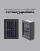 Şeffaf Abajurlu Duvar Tipi Solar Işık thumbnail 3
