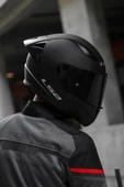 Rapid 2 Race Mat Siyah Kask ÇİFT CAMLI thumbnail 2