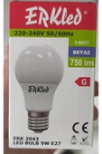 9W E27 LED Ampul,  750 Lümen, Beyaz Işık thumbnail 2