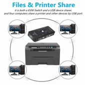 PrimeX PX-2840 USB KVM Switch 4 Port Manuel thumbnail 7