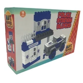 Farbu Oyuncak Lego 45 Parça Polis Yapı Blokları Seti thumbnail 3