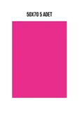 Fon Kartonu 120gr 50x70 cm 5 Adet Pembe thumbnail 4