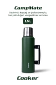 Cooker CampMate 1.5 L Paslanmaz Çelik Termos CKR2085 thumbnail 1
