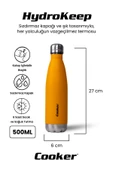 Cooker HydroKeep 500 ml Paslanmaz Çelik Şişe Termos CKR2071 thumbnail 2