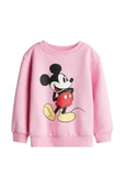 Mickey Kışlık Kız Çocuk Sweatshirt thumbnail 2