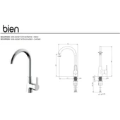 Bien Monet Eviye Bataryası Krom - BE11076103 thumbnail 2