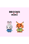 C&On Design Judy Ve Nick İkili Set Bricks Mini Yapı Oyuncak thumbnail 1