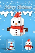 C&On Design Bricks Yılbaşı Özel Seri Mini Yapı Oyuncak Kardan Adam thumbnail 2