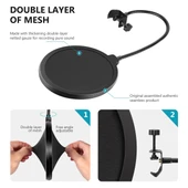 Camten AA-06 Mikrofon Pop Filter thumbnail 3