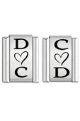 C&On Design Dilediğini Yazdır Çizdir İtalyan Çİft Charm thumbnail 2
