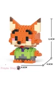 C&On Design Zootropolis Nick Wilde Bricks Blok Seti thumbnail 2