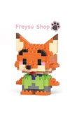 C&On Design Zootropolis Nick Wilde Bricks Blok Seti thumbnail 1
