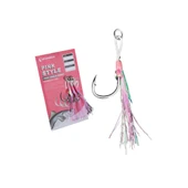 Ecooda Pink Style Light Jigging Single Hooks Assist İğne thumbnail 1