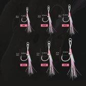 Ecooda Pink Style Light Jigging Single Hooks Assist İğne thumbnail 4