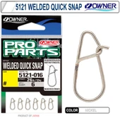 Owner 5121 Welded Quick Snap Spin ve Lrf Klipsi thumbnail 1