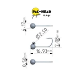 Fujin Pac-Head Aji Game Jighead thumbnail 2