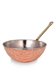 Cobper Premium Collection Bakır Wok Tava 25cm thumbnail 1