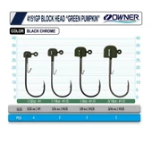 Owner 4151 GP Block Head Lrf Jighead - 1,8gr thumbnail 2