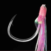 Ecooda Pink Style Light Jigging Single Hooks Assist İğne thumbnail 2