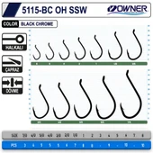Owner 5115 Oh Ssw Black Chrome İğne thumbnail 2