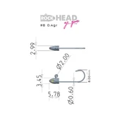 Fujin Rock-Head Aji Game Jighead thumbnail 3