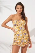 Jersey Soft Straplez Elbise Mayo Bloom 231128-d thumbnail 1