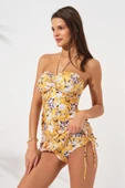 Jersey Soft Straplez Elbise Mayo Bloom 231128-d thumbnail 3