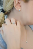 Turkuaz Çıtır Küpe thumbnail 2